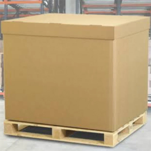 Industrial Corrugated Packaging Box - Color: Brown