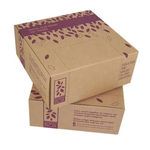 7 Ply Printed Corrugated Cardboard Box - Coating Type: Laminated Coating