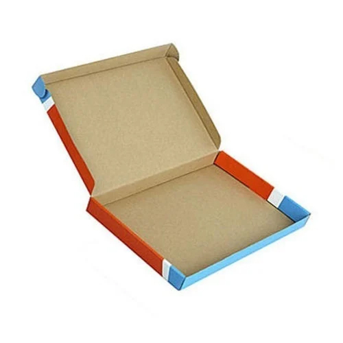E Flute Printed Corrugated Box - Color: Multicolor