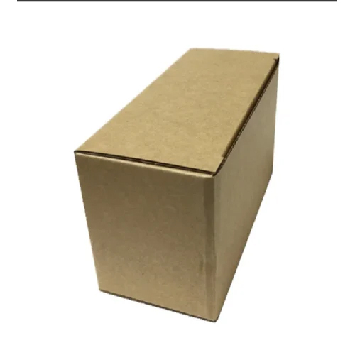 Plain Die Cut E Flute Corrugated Box