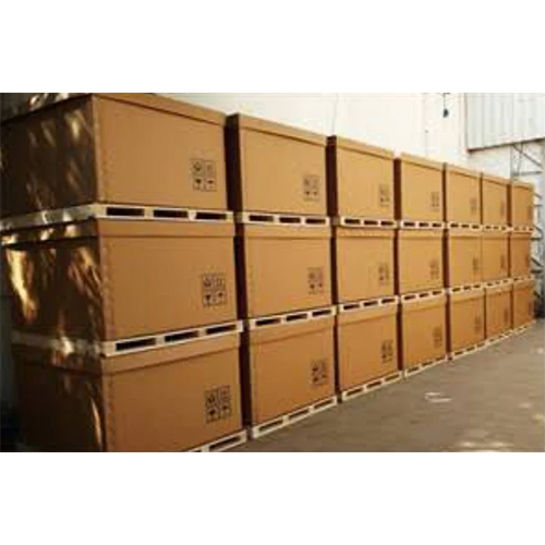 Triple Wall 7 Ply Industrial Corrugated Box - Color: Brown