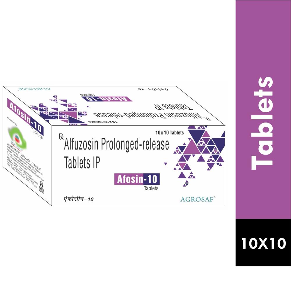 Afosin 10 Tablet - Drug Type: General Medicines