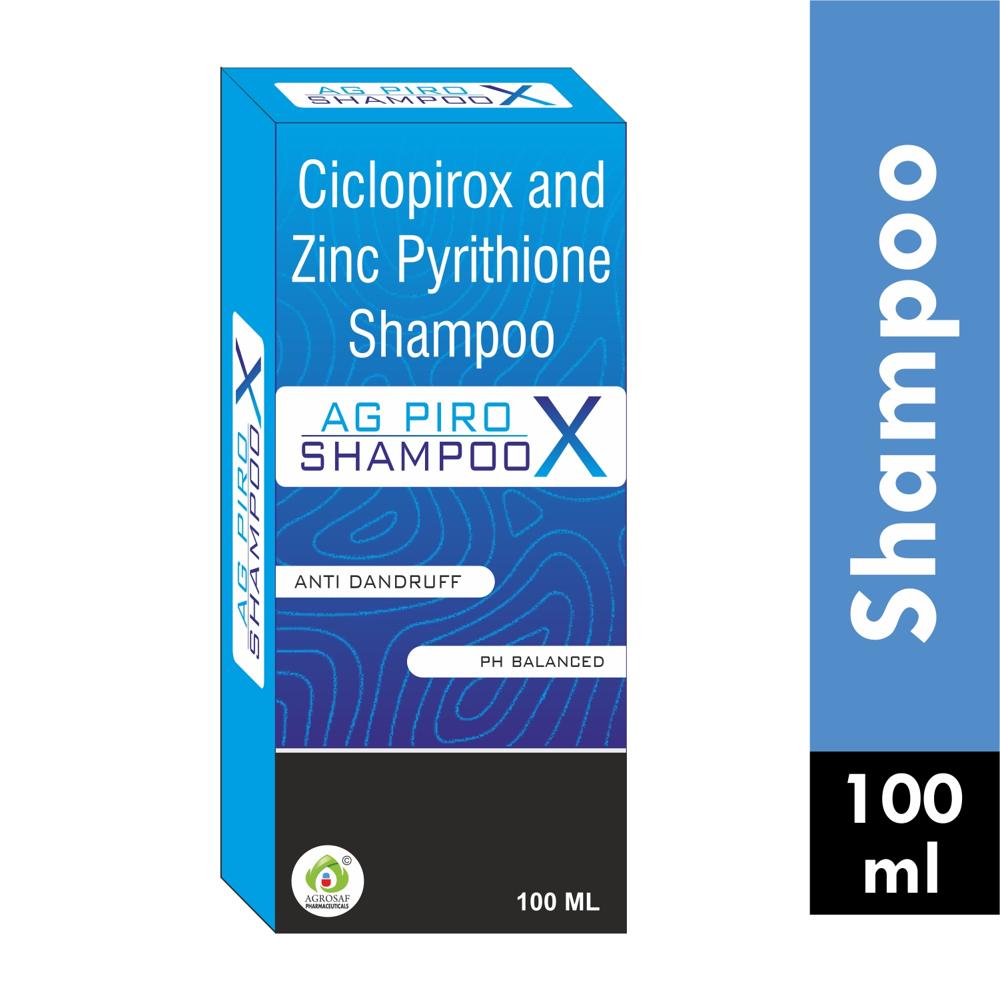 AG PIROX SHAMPOO-Ciclopirox BP 1% w/v,Zinc Pyrithione (zpto)1% w/v,shampoo base