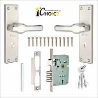 115 Satin CP Zinc Mortice Handle