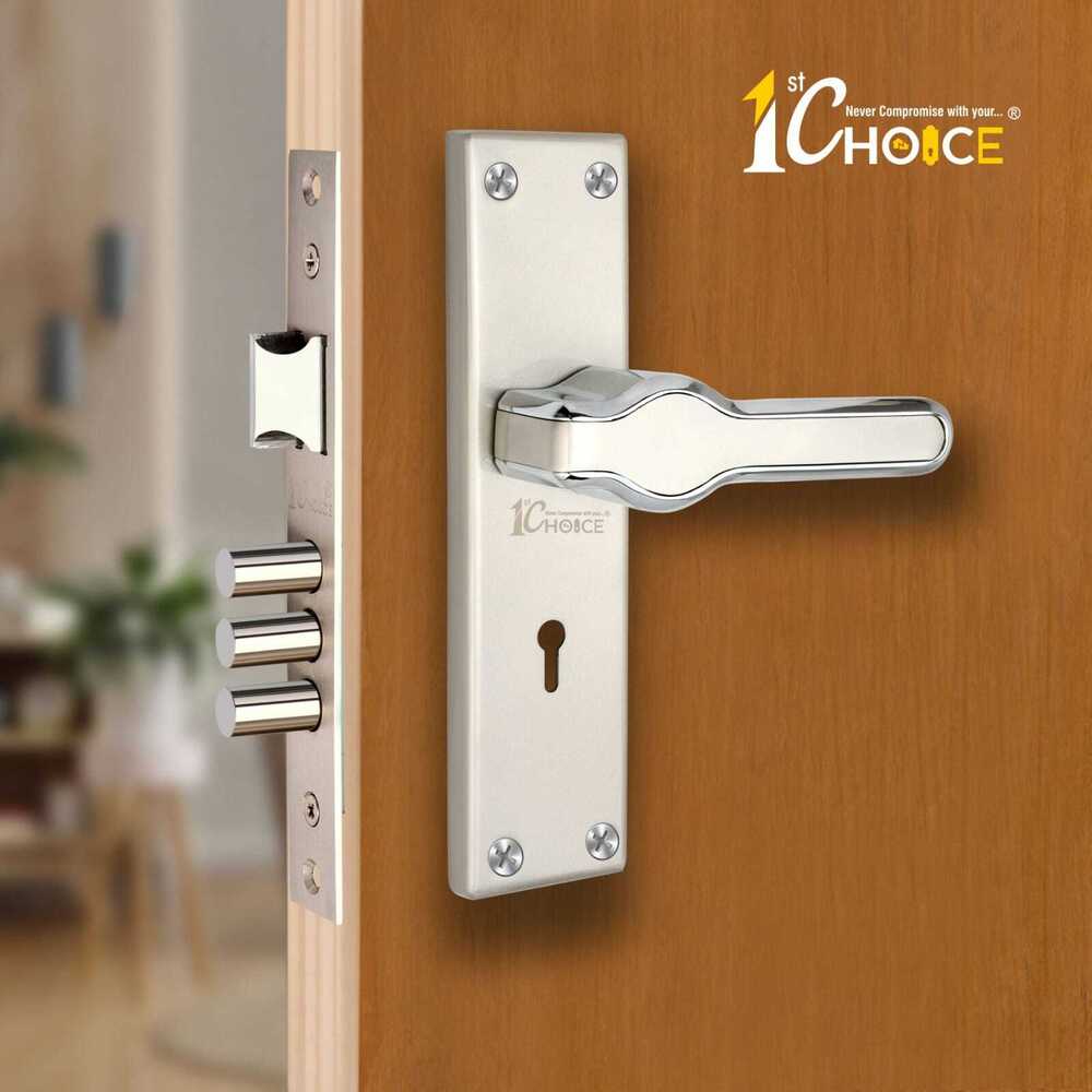 115 Satin CP Zinc Mortice Handle