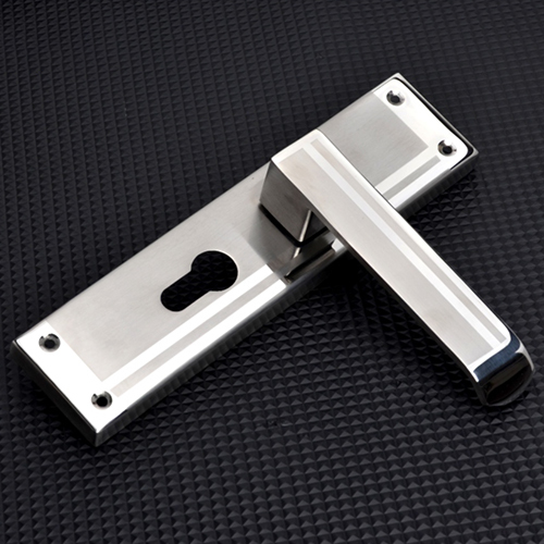 Curv Round Plain SS Mortice Handle