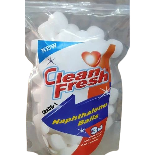 White Naphthalene Balls CLEAN FRESH
