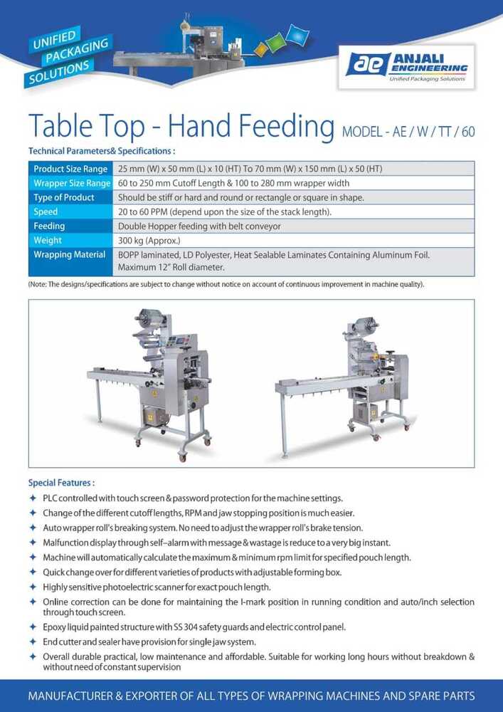 Cupcake Packing Machine - Automatic Grade: Automatic