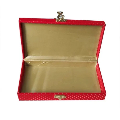 Red Cash Wooden Box