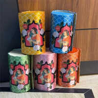 Wedding Printed Bangle Box - Color: Multicolor