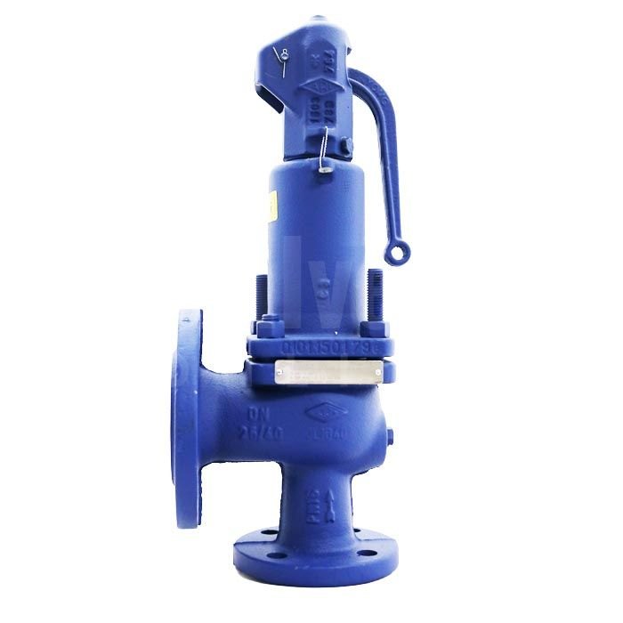 Safety Valve - Color: Silver & Blue