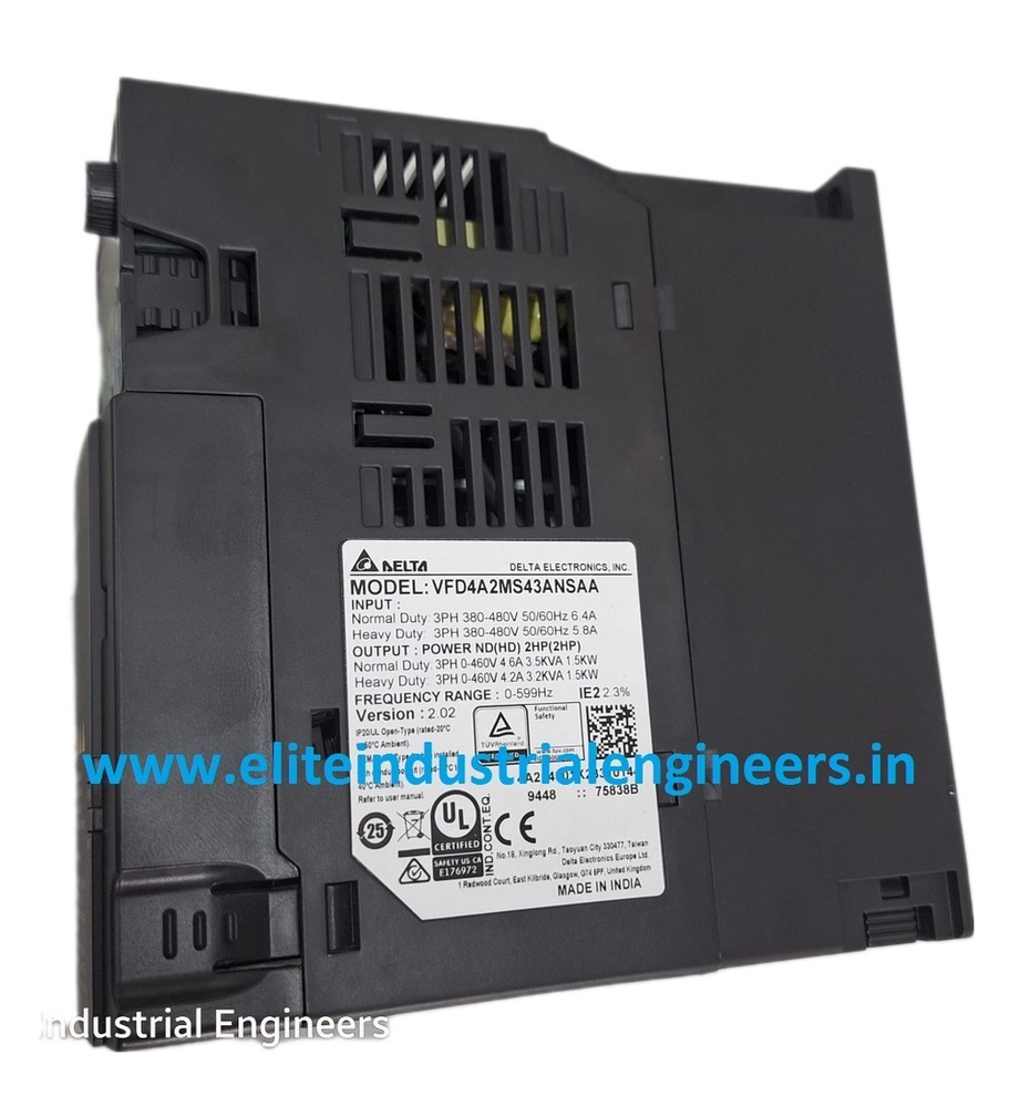 Delta VFd me300 2hp/3phase VFD4A2MS43ANSAA