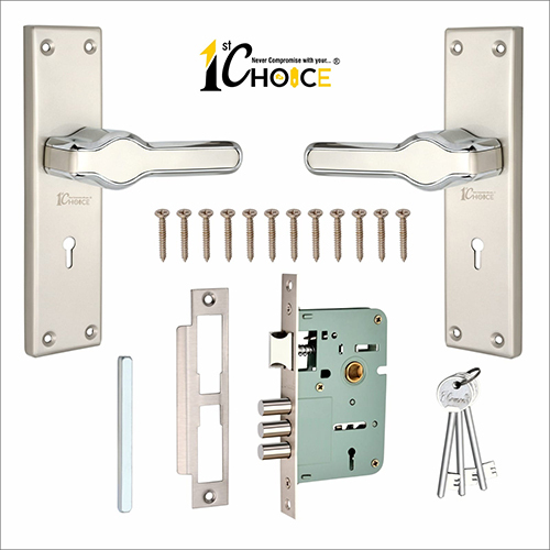 115 Satin CP Zinc Mortice Handle