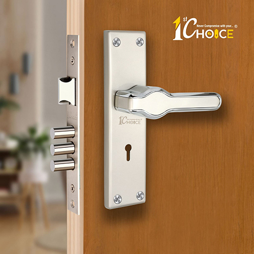 115 Satin CP Zinc Mortice Handle