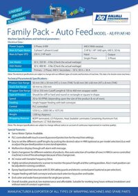 Automatic Toast Pack Machine