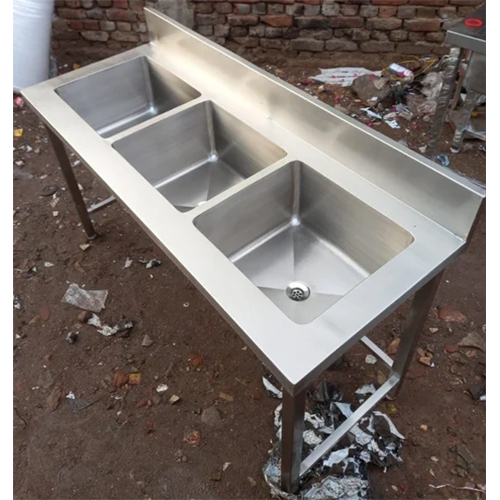 Stainless Steel Table Sink - Size: Standard