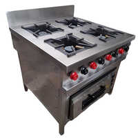 Four Burner Cooking Range