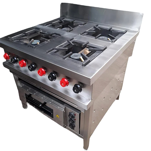 Four Burner Cooking Range