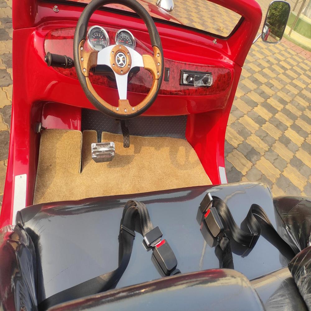 Beetle 6 Seater Vintage Buggy - Color: Different Available