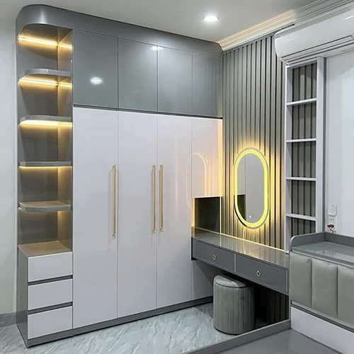 Aluminum Stylish Cabinet