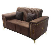 2 Seater Furniture Sofa - Color: Brown