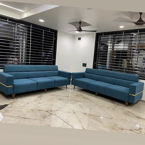 Wooden 3 Seater Sofa