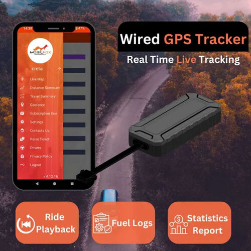 Gt06 Gps Tracker - Battery Backup: 80 Hours