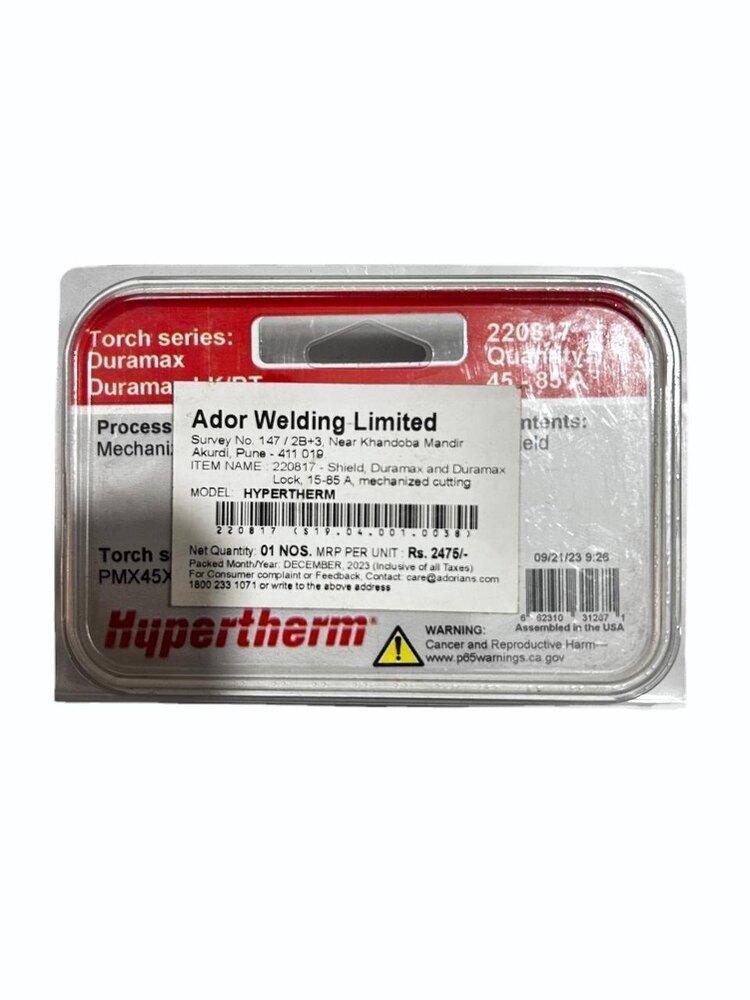 Hypertherm Px Retaining Cap (220817) - Material: Metal