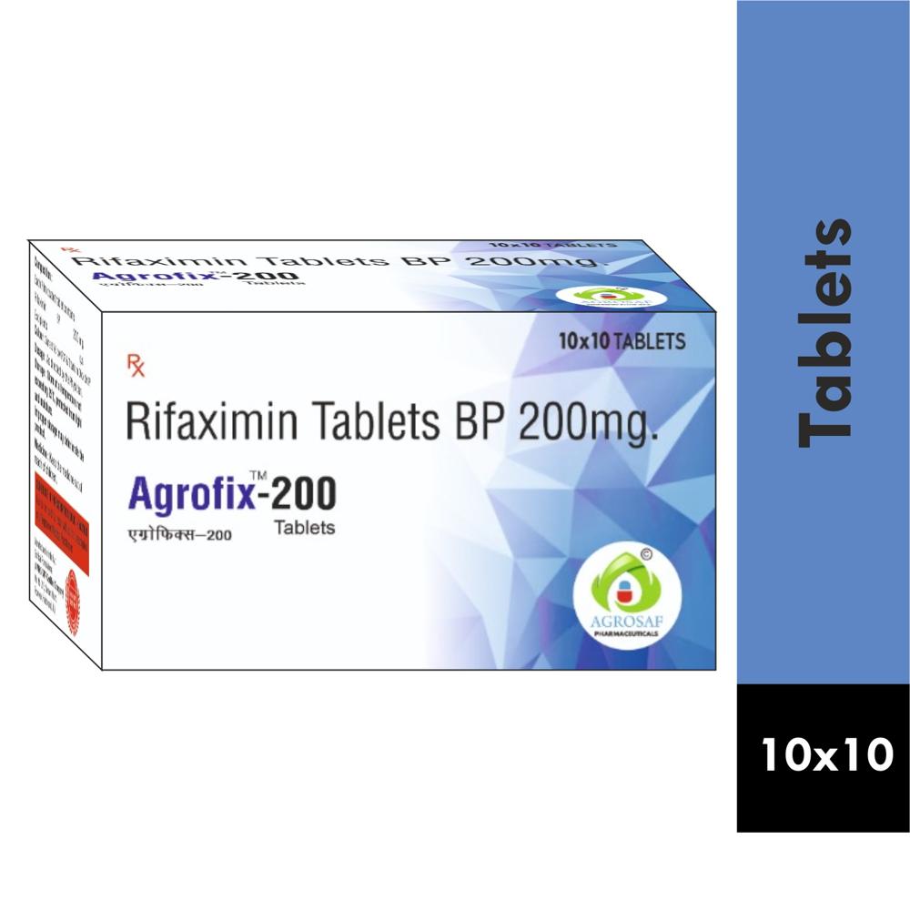 AGROFIX 200 TABLET-Rifaximin 200mg