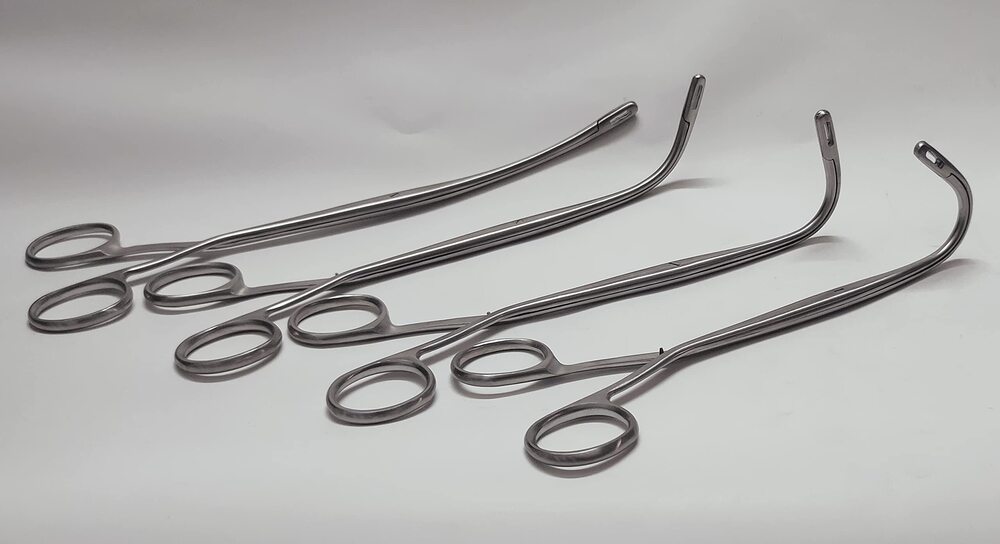 Kidney Stone Forceps - Color: Silver