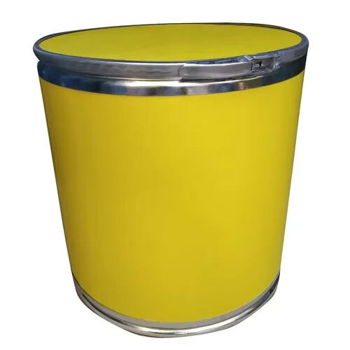 Yellow Color Fibre Drum