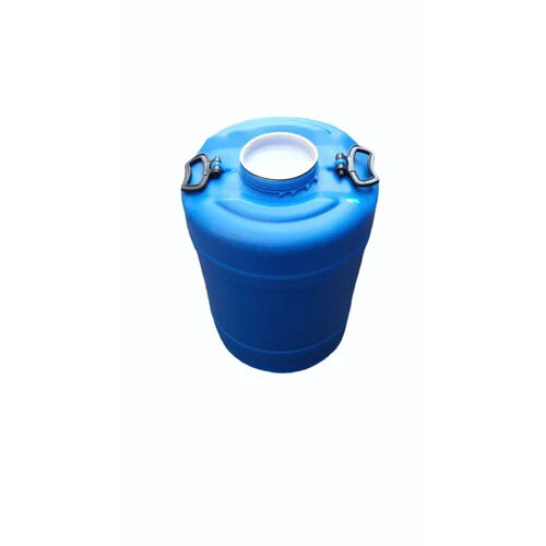 35 Ltr Round Drum - Color: Blue