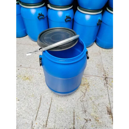50 Ltr Full Open Top Drum - Color: Blue