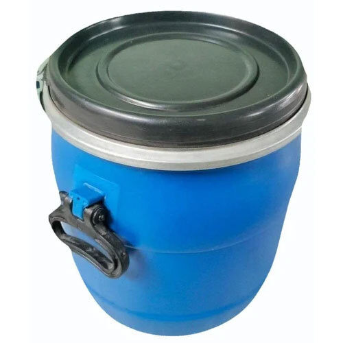 15 Ltr Full Open Top Drum - Color: Blue