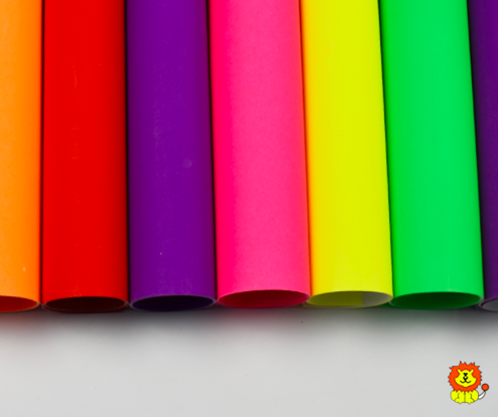 Fluorescent Colour Paper - Color: Multicolor
