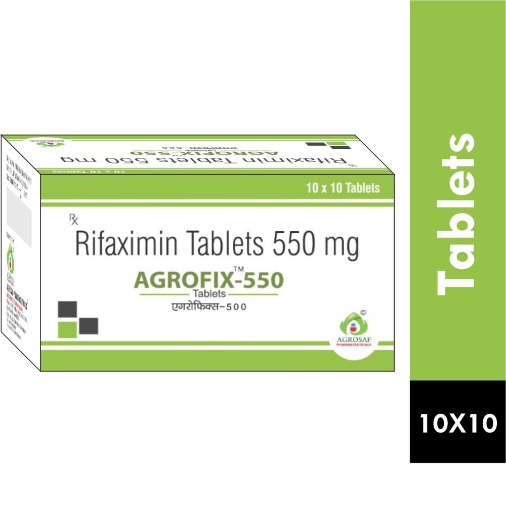 AGROFIX 550 TAB-Rifaximin (550mg)