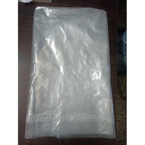 15 Inch Hdpe Packaging Bag - Color: Transparent