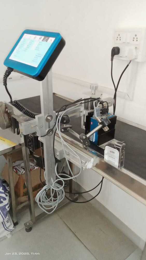 Automatic Online Batch Coding Machine - Color: Blue
