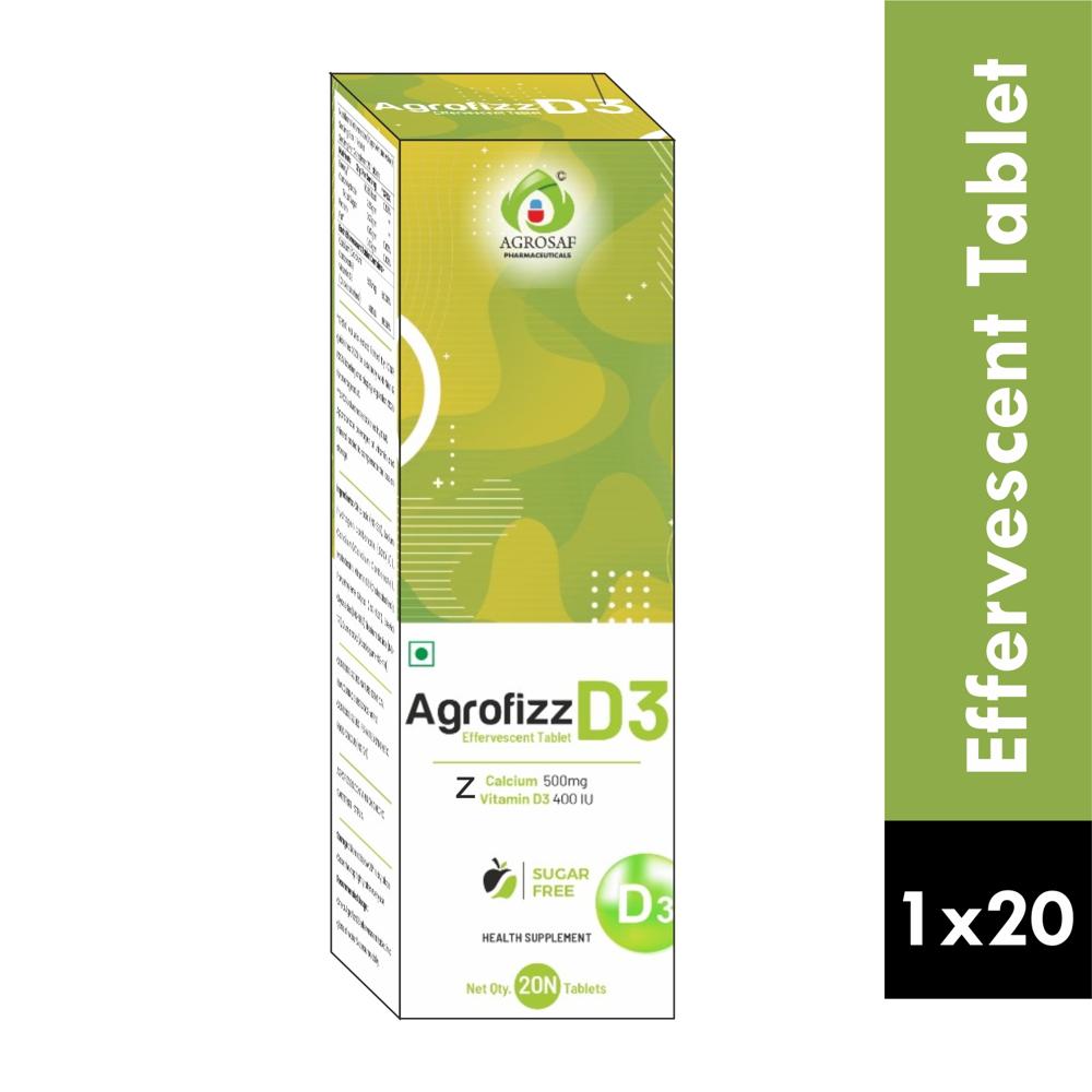 Agrofizz D3 Effervescent Tablet - Drug Type: General Medicines