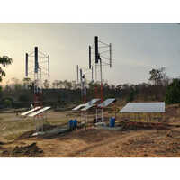 Solar Telecom Tower - Color: White