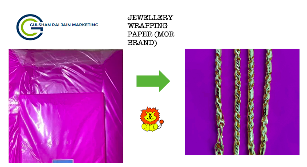 Jewellery Wrapping Paper (More Brand)