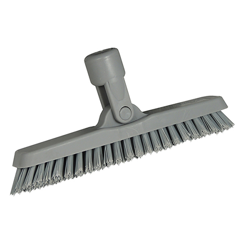 Unger Corner Cleaning Brush - Bristle Color: Grey