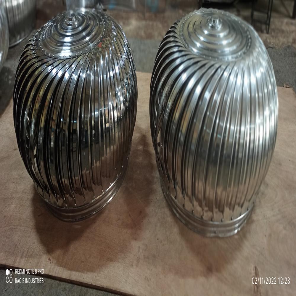 Turbo Ventilator Anodizing - Color: Silver