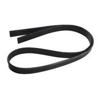 Unger Replacement Rubber For Glass Cleaning Kit - Color: Black
