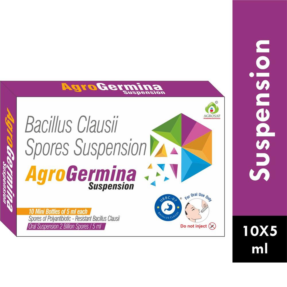 AGROGERMINA SUSPENSION-BACILLUS CLAUSII UBBC-07 2 BILLION SPORES SUSPENSION