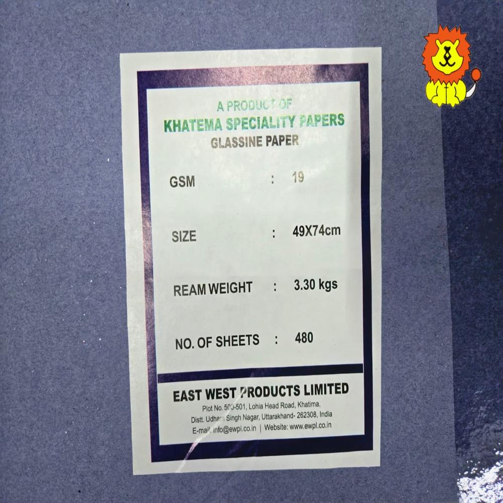 East West Products Butter/Glassine Paper
