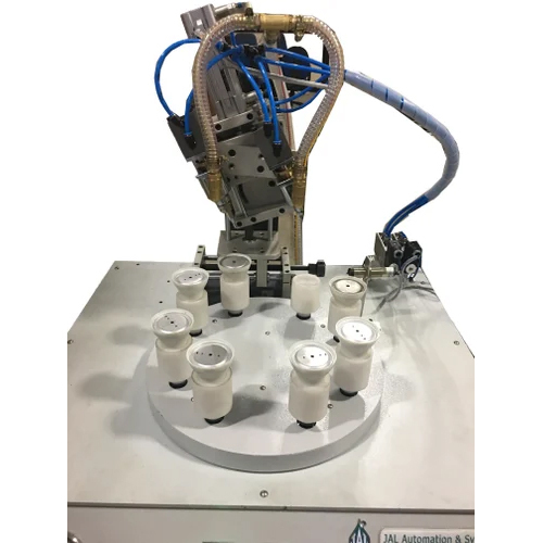 Automatic Led Glue Dispensing Machine - Color: White