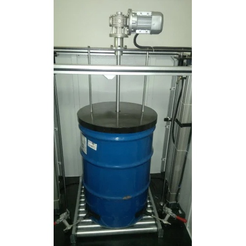 Drum Mixing System - Color: Silver