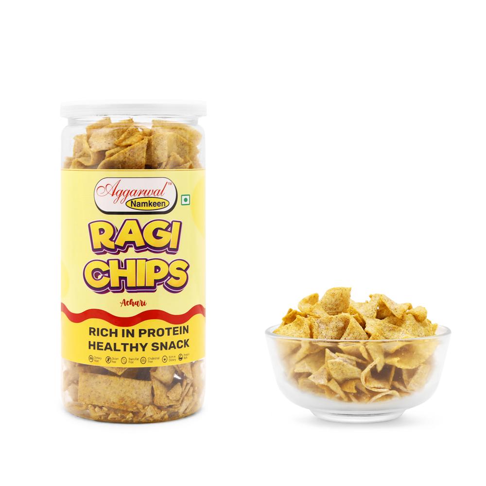Ragi (nachani) Achari Chips - Feature: Healthy Snacks