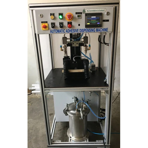 Adhesive Dispensing Machine - Color: Silver